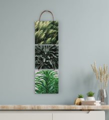 BK Gift 3 Parça İpli Ahşap Tablo Seti-35