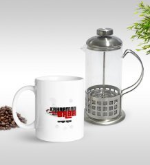 Kişiye Özel Kahraman Baba Tasarımlı Kupa & French Press Seti-2
