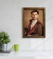 Kişiye Özel Rönesans Tasarımlı Doğal Masif Ahşap Çerçeveli Tablo-6