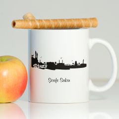 Kişiye Özel Sivas Beyaz Kupa Bardak - 002