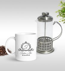 Kişiye Özel İsimli Kupa & French Press Seti-11