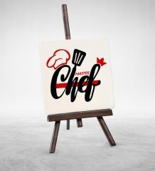Kişiye Özel Mesleki Master Chef Şovaleli Doğal Taş - 4