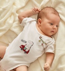 BK Kids Kişiye Özel İsimli Taşlı Dualı Kız Bebek İğnesi