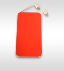 Kişiye Özel 854 Kırmızı Powerbank Kalem Ayna Set