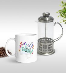 Kişiye Özel İsimli Kupa & French Press Seti-6