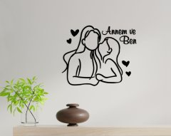 BK Home Annem ve Ben Duvar Süsü-1
