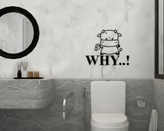 BK Home Banyo Tuvalet Duvar Süsü-8
