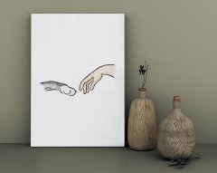 BK Home That Special Bond Tasarımlı Kanvas Tablo 30x50cm-1