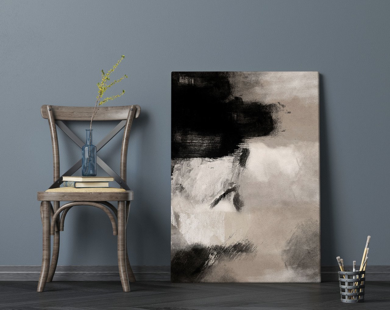 BK Home Sandstorm Tasarımlı Kanvas Tablo 70x100cm-1