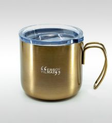 Kişiye Özel Gold Çelik Bardak 240ml