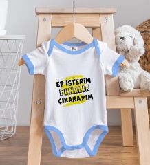BK Kids Ep İsterim Tasarımlı Mavi Bebek Body Zıbın-7