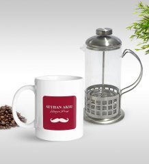 Kişiye Özel Evimizin Direği Tasarımlı Kupa & French Press Seti-1