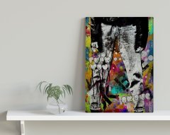 BK Home Ok Bye Tasarımlı Kanvas Tablo 30x50cm-1