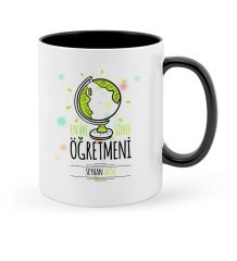 Kişiye Özel En İyi Sınıf Öğretmeni Siyah Kupa Bardak - 3