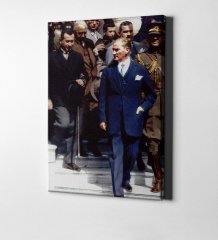Kişiye Özel Atatürk Kanvas Tablo (50 x 70 cm.) 31