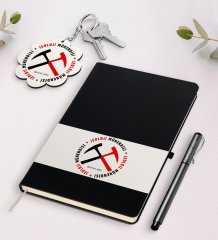 Kişiye Özel Jeoloji Mühendisi Siyah Defter Kalem Ve Anahtarlık Hediye Seti-2