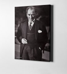 Kişiye Özel Atatürk Kanvas Tablo (50 x 70 cm.) 22