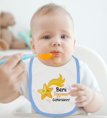 BK Kids Teyze Tasarımlı 2’li Mavi Mama Önlüğü-1