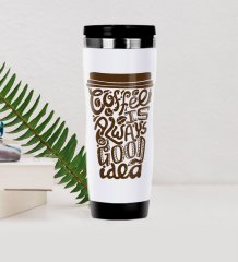 BK Gift Coffee Tasarımlı Çelik Termos Bardak-32