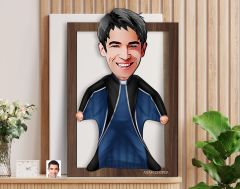 BK Gift Kişiye Özel Erkek Extreme Sport Karikatürlü 3D Ahşap Tablo-1, Sevgiliye Hediye, Arkadaşa Hediye, Doğum Günü Hediyesi