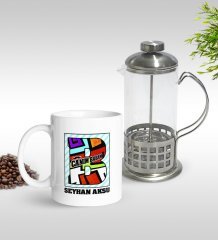 Kişiye Özel Canım Babam Tasarımlı Kupa & French Press Seti-3