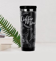 BK Gift Coffee Tasarımlı Çelik Termos Bardak-31