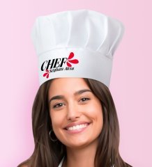 Kişiye Özel Süper Anne Mutfak Önlüğü Aşçı Şapkası ve Kupa Seti - 1