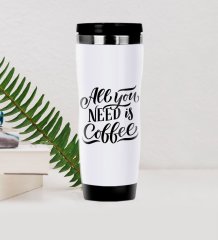 BK Gift Coffee Tasarımlı Çelik Termos Bardak-27