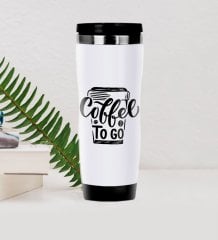 BK Gift Coffee Tasarımlı Çelik Termos Bardak-25