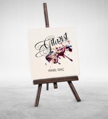 Kişiye Özel Mesleki Gitarist Şovaleli Doğal Taş - 1