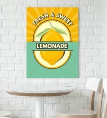 BK Gift Cafe & Bar & Restaurant Konseptli Kanvas Tablo 70x100cm-28