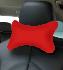 Kişiye Özel İkili Kırmızı Otomobil Boyun Yastığı - 1