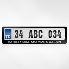 Kişiye Özel Hatalıysam Aramızda Kalsın Yazılı Plakalık