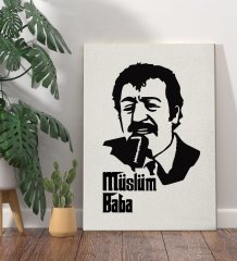 BK Home Müslüm Baba Tasarımlı Kanvas Tablo 70x100cm-5
