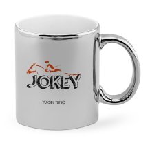 Kişiye Özel Mesleki Jokey Krom Kupa Bardak - 1