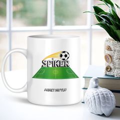 Kişiye Özel Mesleki Spiker Beyaz Kupa Bardak - 001