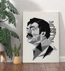 BK Home Müslüm Baba Tasarımlı Kanvas Tablo 70x100cm-4