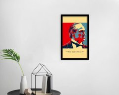 BK Home Godfather Baba Tasarımlı Dekoratif Ahşap Siyah Çerçeveli Tablo-24