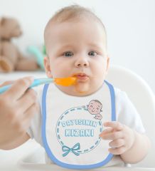 BK Kids Dayısının Kızanı ve Süper Kızan Tasarımlı 2’li Mavi Mama Önlüğü-1