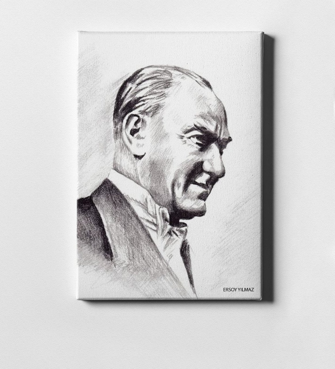 Kişiye Özel Atatürk Kanvas Tablo (50 x 70 cm.) 20