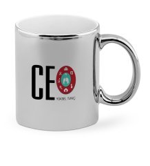 Kişiye Özel Mesleki CEO Krom Kupa Bardak - 2