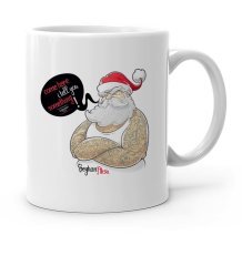 Kişiye Özel Noel Baba Mutlu Yıllar Beyaz Kupa Bardak - 5