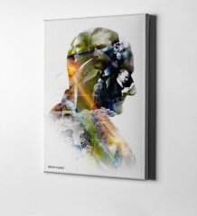Kişiye Özel Atatürk Kanvas Tablo (50 x 70 cm.) 15