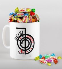 Kişiye Özel Reiki Uzmanı Kupa ve Haribo Şeker Hediye Seti-1