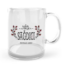 Kişiye Özel Yılın En İyi Sağdıcı Cam Kupa Bardak