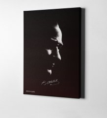 Kişiye Özel Atatürk Kanvas Tablo (50 x 70 cm.) 9
