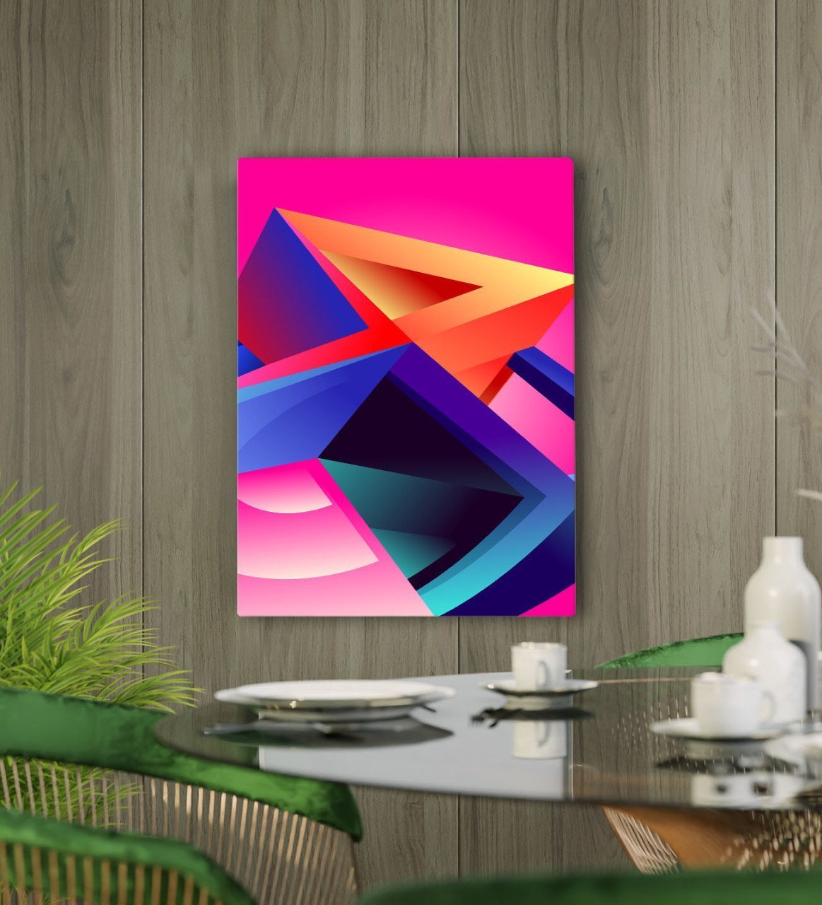 BK Gift Cafe & Bar & Restaurant Konseptli Kanvas Tablo 50x70cm-19