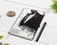 Kişiye Özel Godfather Baba Tasarımlı Siyah Defter ve Kalem Hediye Seti-7