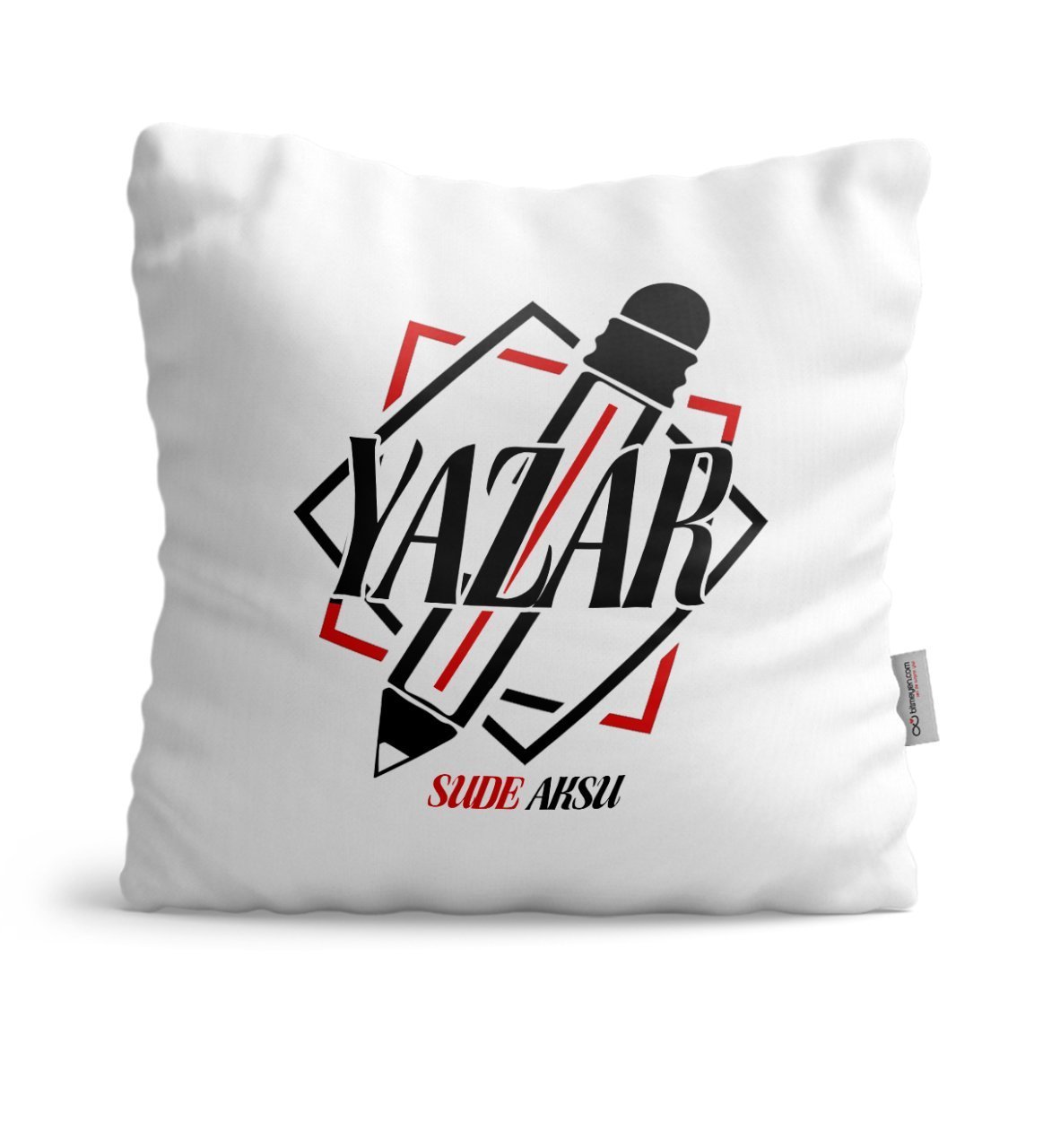Kişiye Özel Mesleki Yazar Dekoratif Yastık - 3