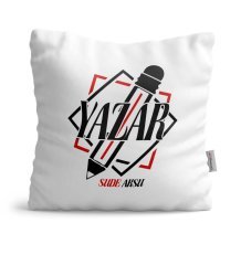 Kişiye Özel Mesleki Yazar Dekoratif Yastık - 3